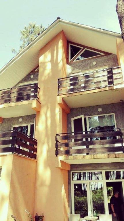 Balkón nebo terasa v ubytování Villa Vachnadze