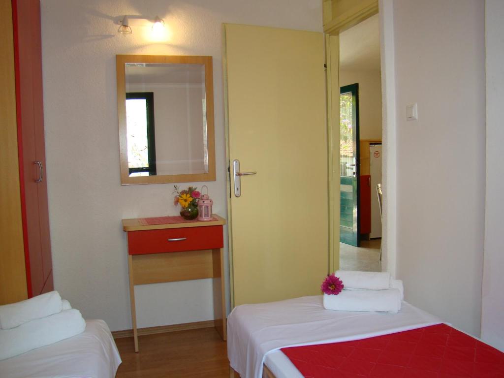 Posteľ alebo postele v izbe v ubytovaní Apartment Bonaca Klek