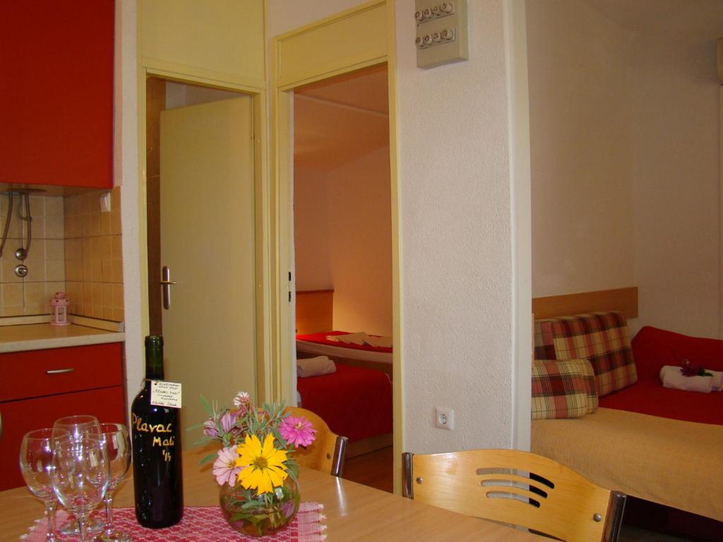 Nápoje v ubytovaní Apartment Bonaca Klek