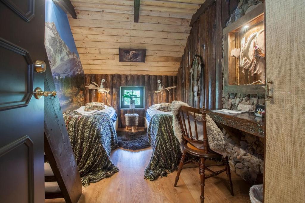 Postel nebo postele na pokoji v ubytování J A Ranch Bed & Breakfast