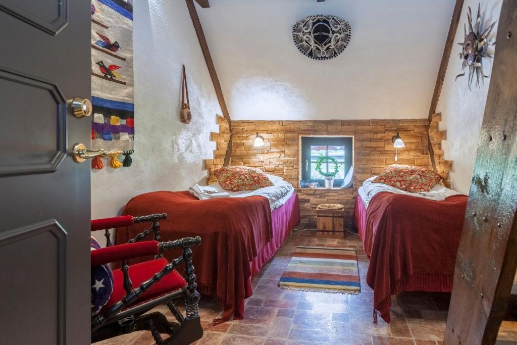 Postel nebo postele na pokoji v ubytování J A Ranch Bed & Breakfast