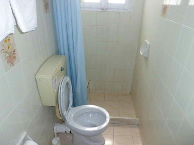 Koupelna v ubytování Hotel Marmarinos