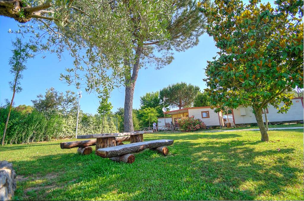 Zahrada ubytování Flaminio Village Bungalow Park
