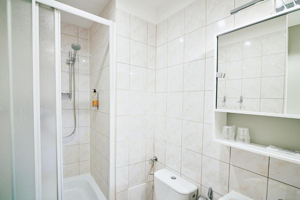 Kúpeľňa v ubytovaní Jantar Hotel & SPA by Zdrojowa