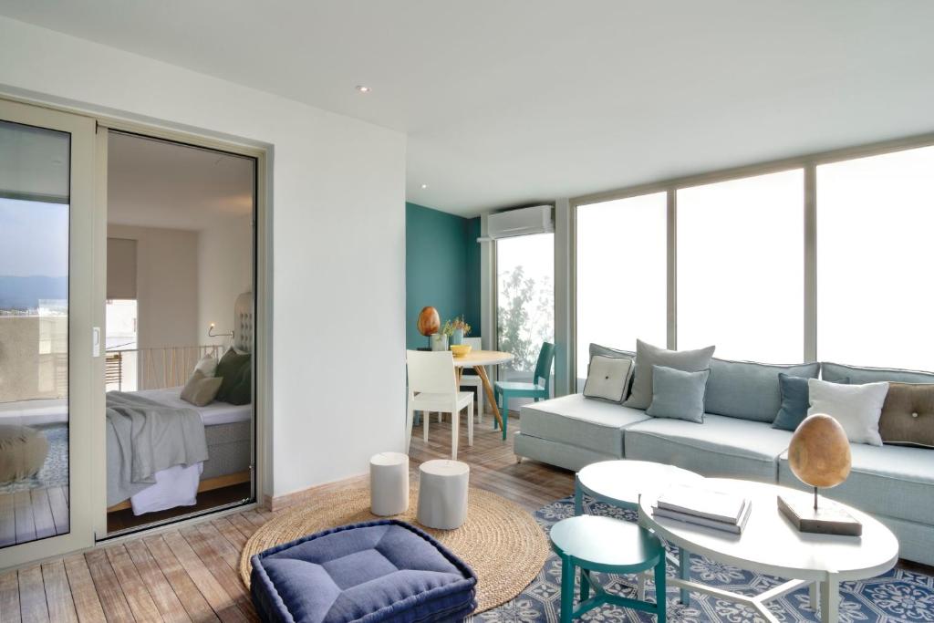 Posezení v ubytování Coco-Mat Hotel Nafsika