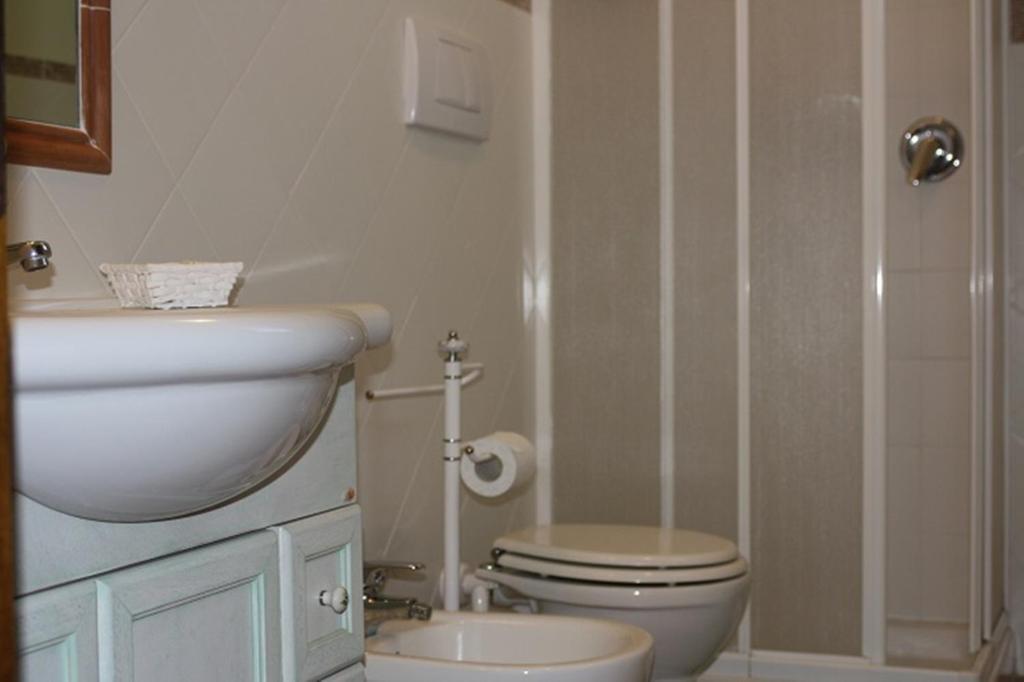 Kúpeľňa v ubytovaní Agriturismo Vigna Mai