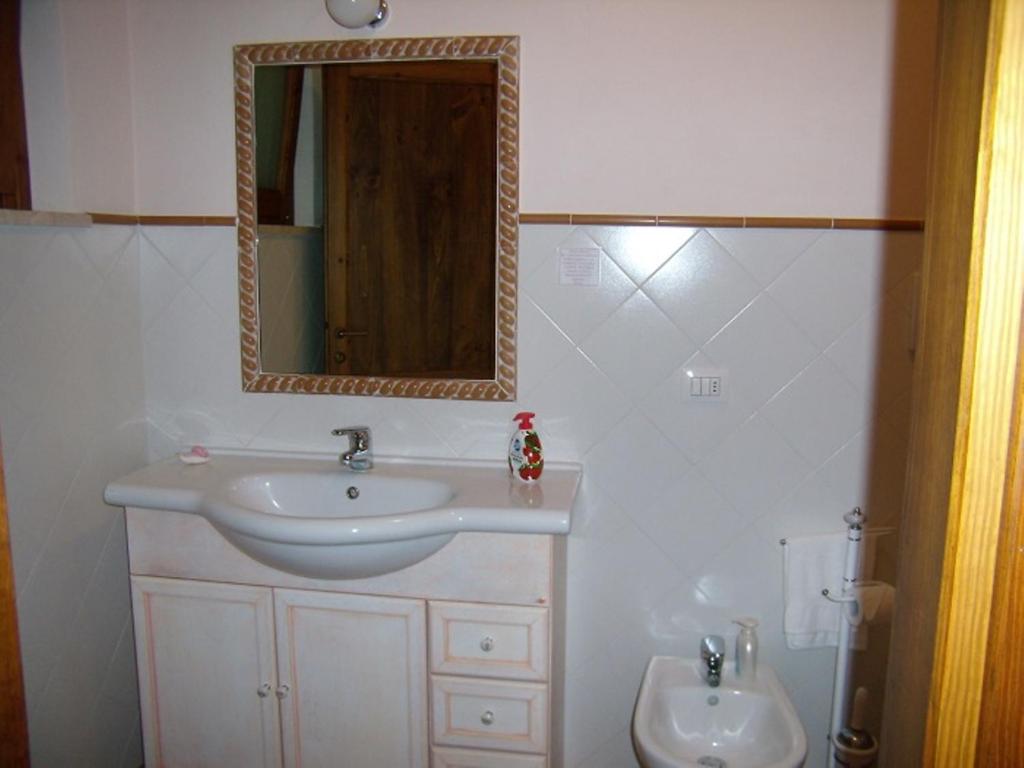 Kúpeľňa v ubytovaní Agriturismo Vigna Mai