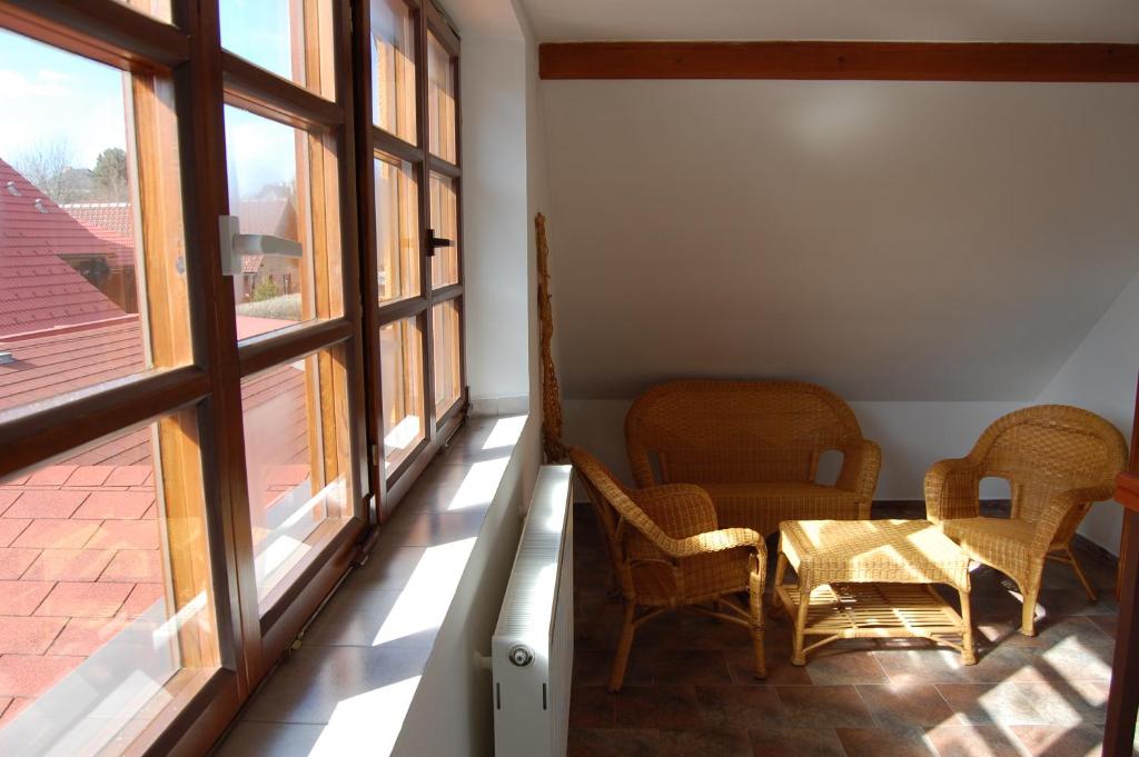 Posezení v ubytování Apartman Majak Sec