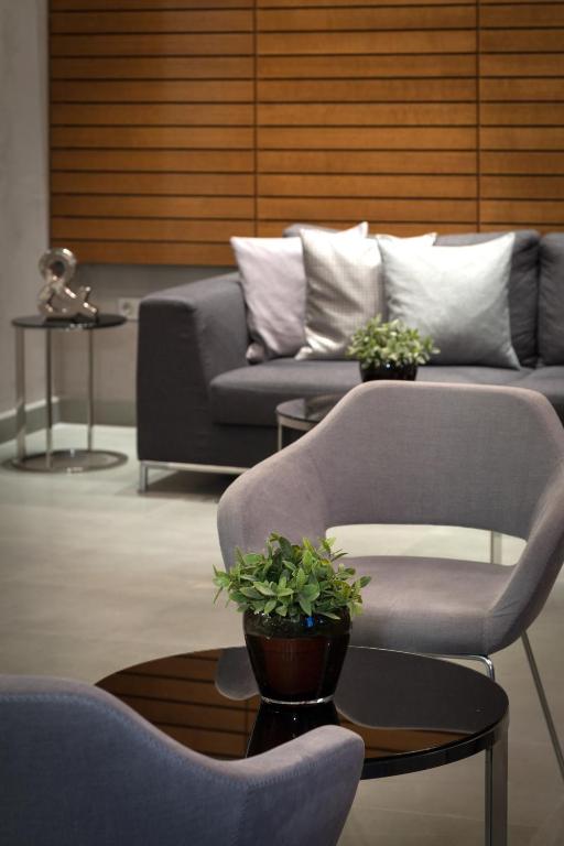 Posezení v ubytování Aegli Hotel Volos