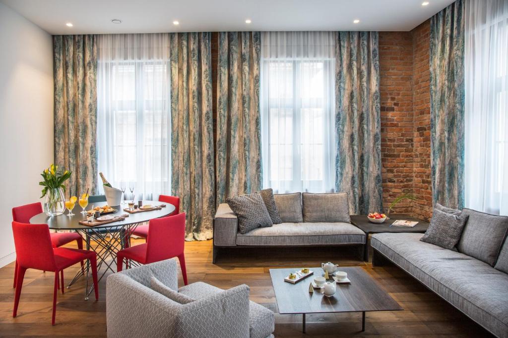 Posezení v ubytování Hotel Nicolaus