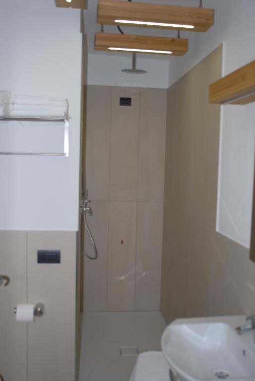 Koupelna v ubytování B&B Alciliegio