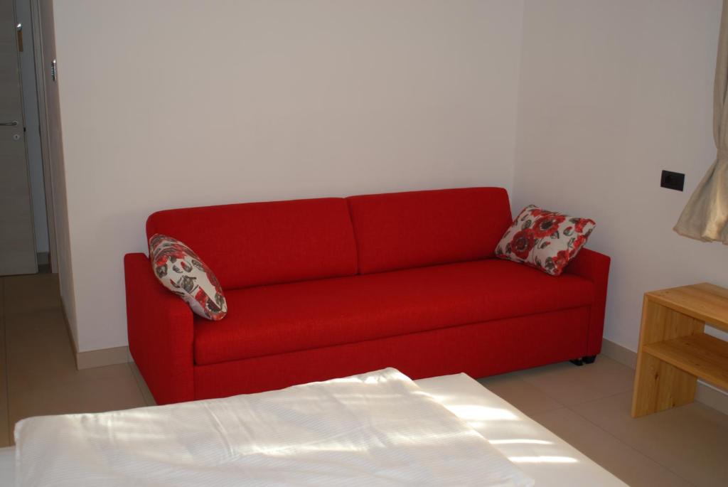 Posezení v ubytování B&B Alciliegio
