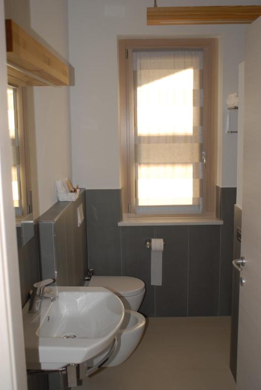 Koupelna v ubytování B&B Alciliegio