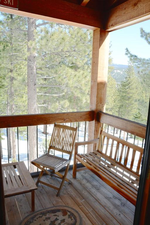Balkón nebo terasa v ubytování Northstar California Resort