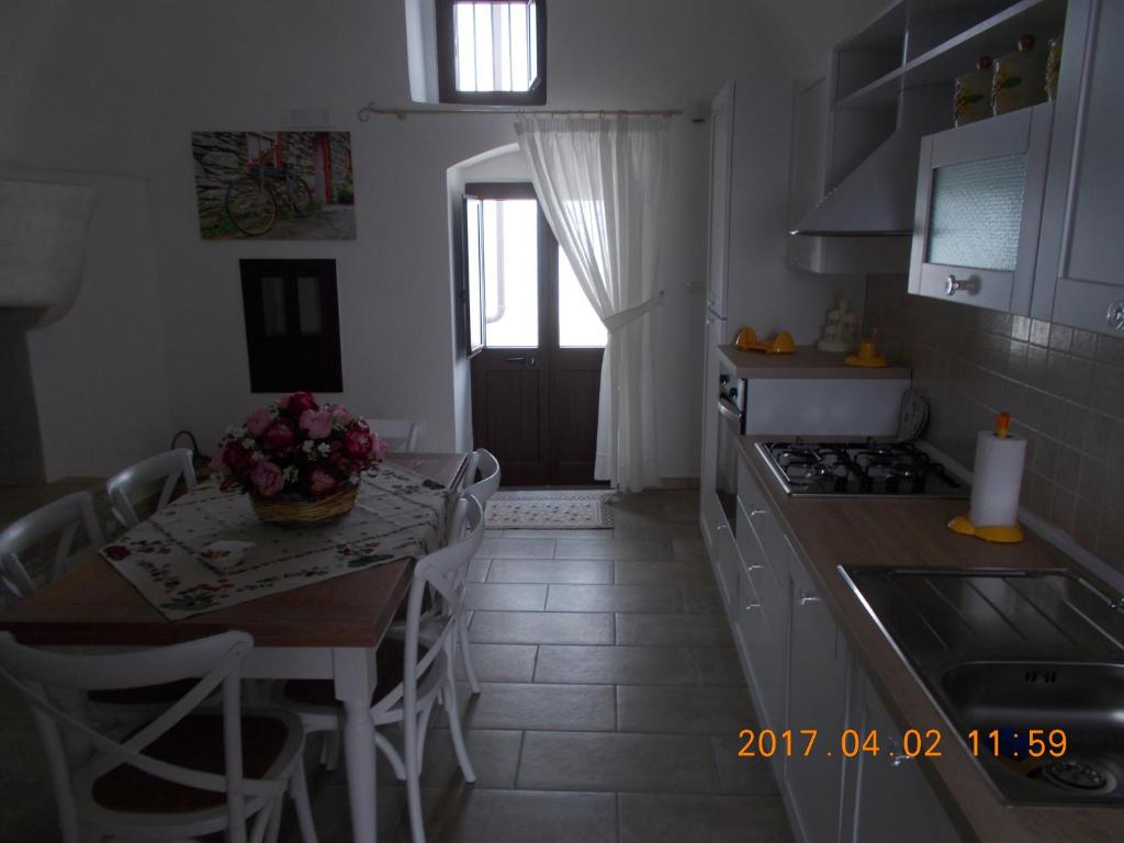 Kuchyň nebo kuchyňský kout v ubytování A Casa Di Monia
