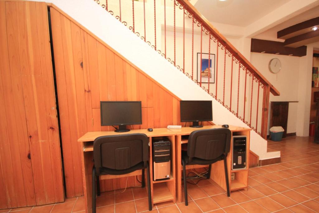 TV a/nebo společenská místnost v ubytování Hotel San Martin