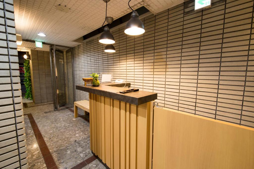 Kuchyň nebo kuchyňský kout v ubytování Hotel CoCoDe Plus