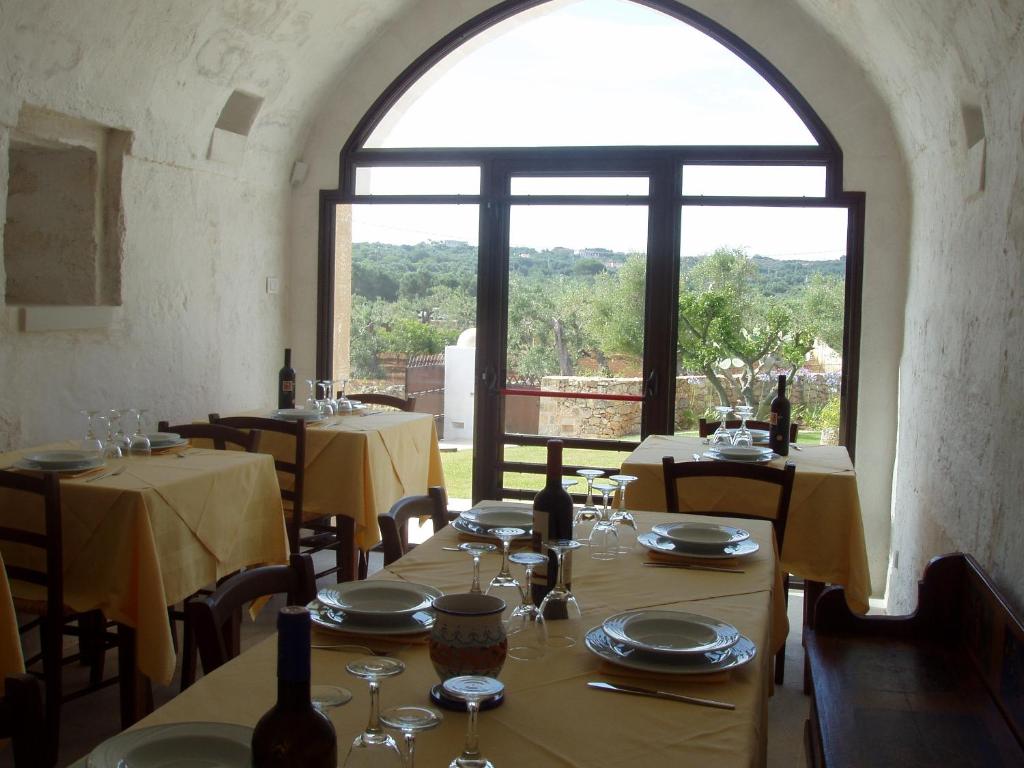 Restaurace v ubytování Masseria L'Antico Frantoio