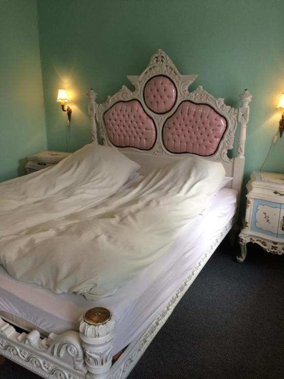 Postel nebo postele na pokoji v ubytování Motel Lido