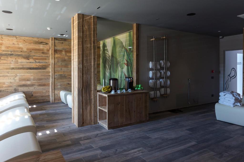 Posezení v ubytování Hotel Le Palme