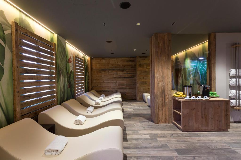 Posezení v ubytování Hotel Le Palme