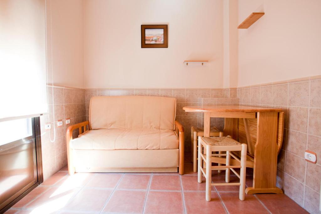 Posezení v ubytování Apartamentos Rurales "La Fuentecilla"