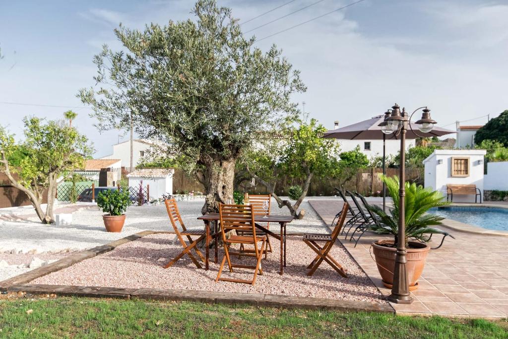 Bazén v ubytovaní Villa Finca Sol Javea alebo v jeho blízkosti