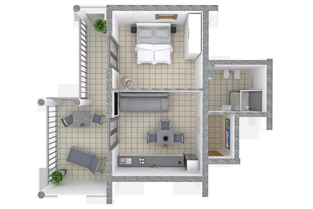 mk | Apartments Nin - 公寓双重景观