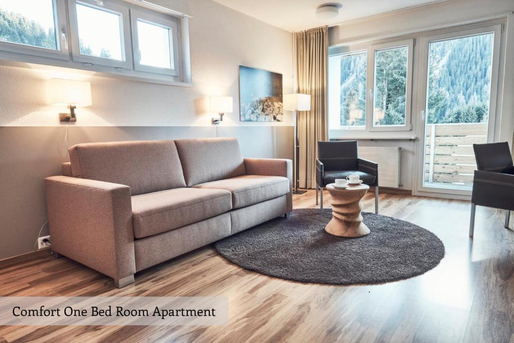 Posezení v ubytování Serviced Apartments by Solaria