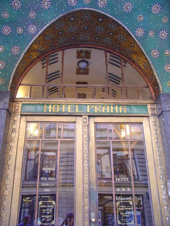 Exteriér nebo vchod ubytování Hotel Praha Liberec