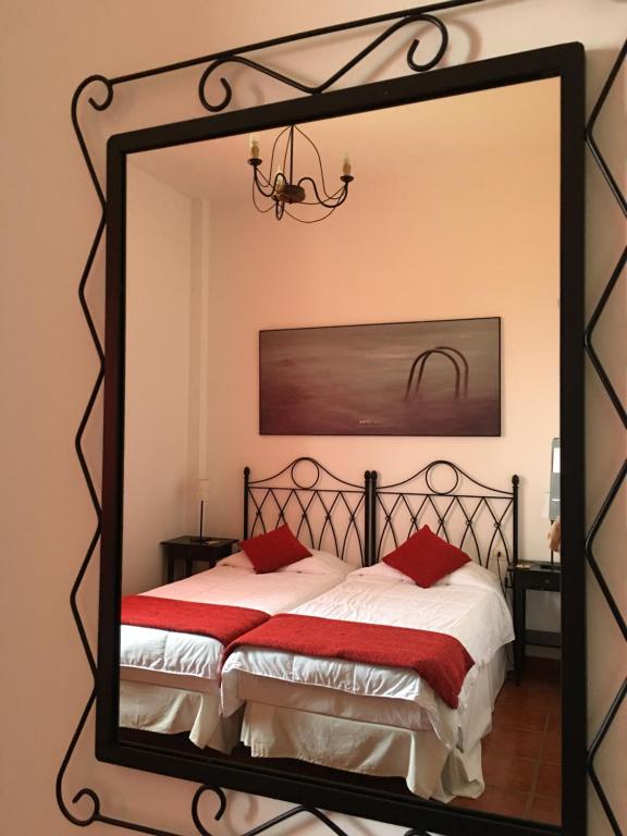 Postel nebo postele na pokoji v ubytování Apartamentos Los Verodes