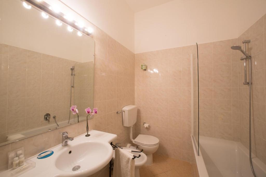 Kúpeľňa v ubytovaní Locanda Orchidea