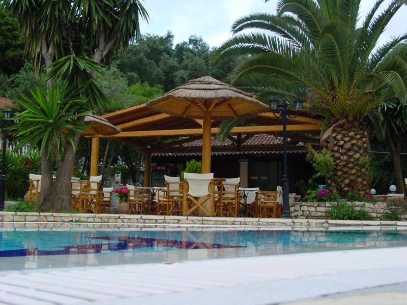 The swimming pool at or close to Villa Papoulas