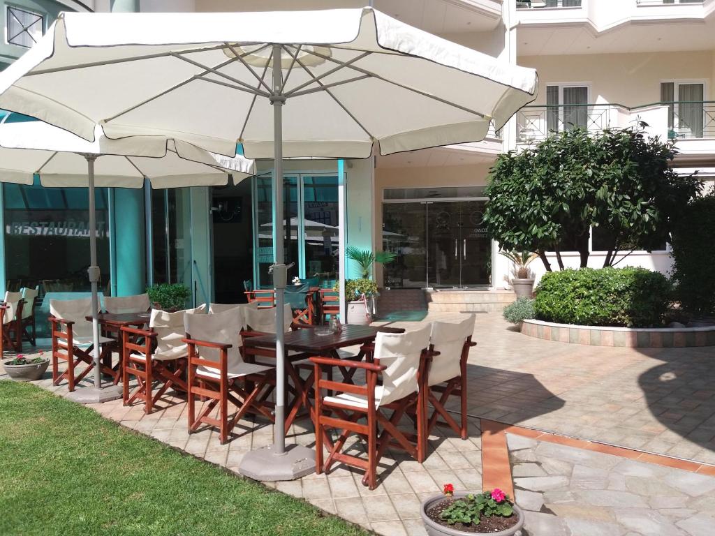 Zahrada ubytování Hotel Filoxenia Beach