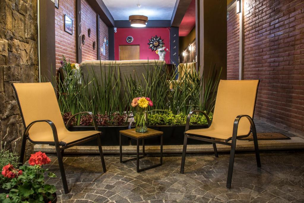 Posezení v ubytování Hotel Casa Aurora