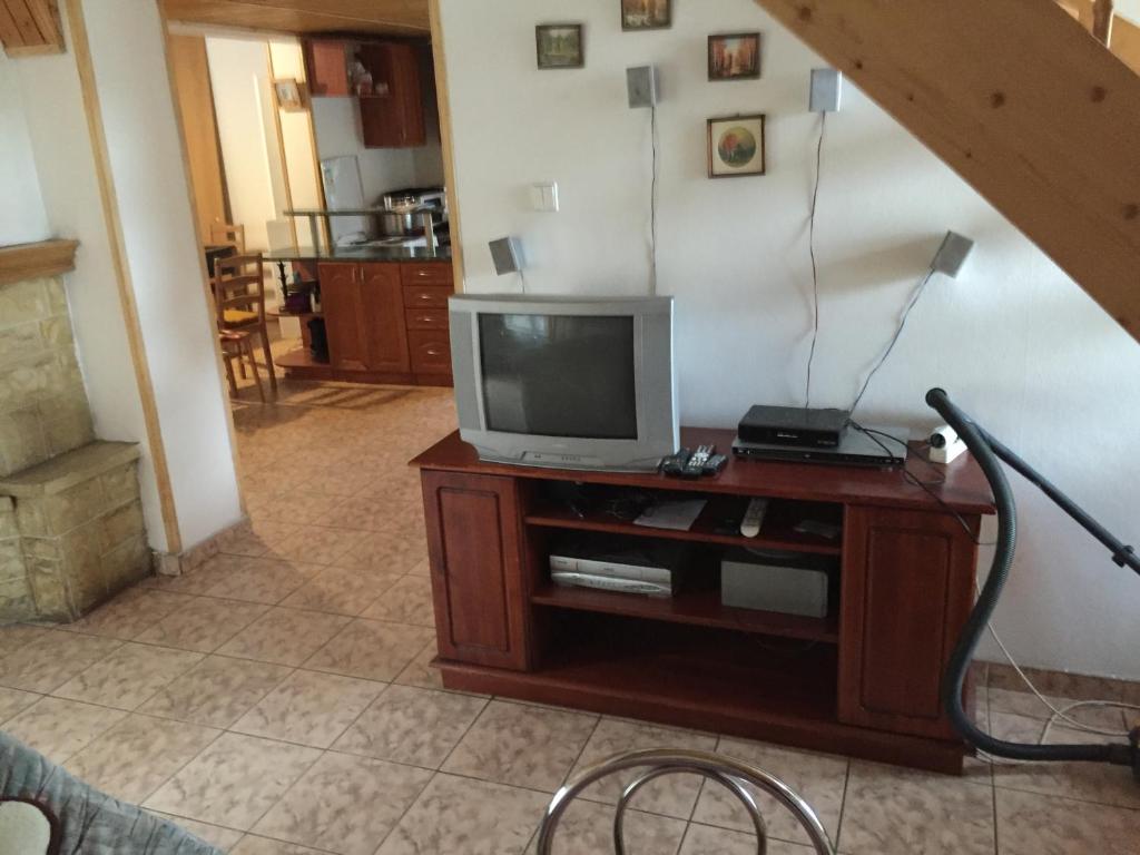 TV a/nebo společenská místnost v ubytování Chata Oravská Priehrada