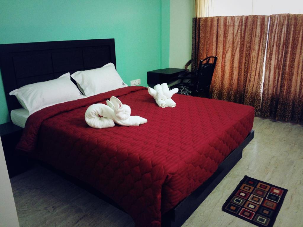 Postel nebo postele na pokoji v ubytování Hotel Lemon Stay