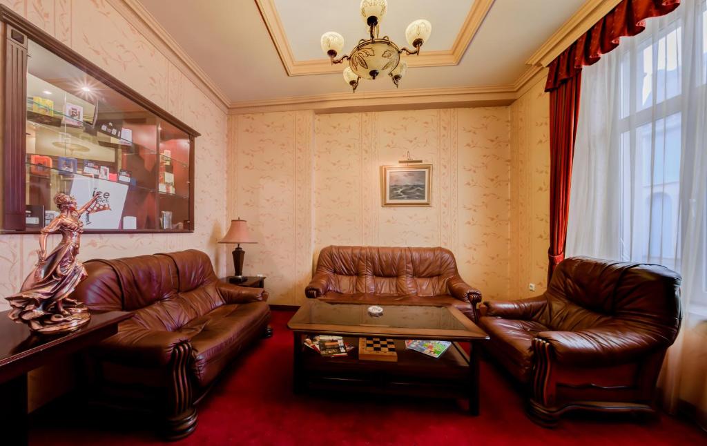 Posezení v ubytování Boutique Splendid Hotel