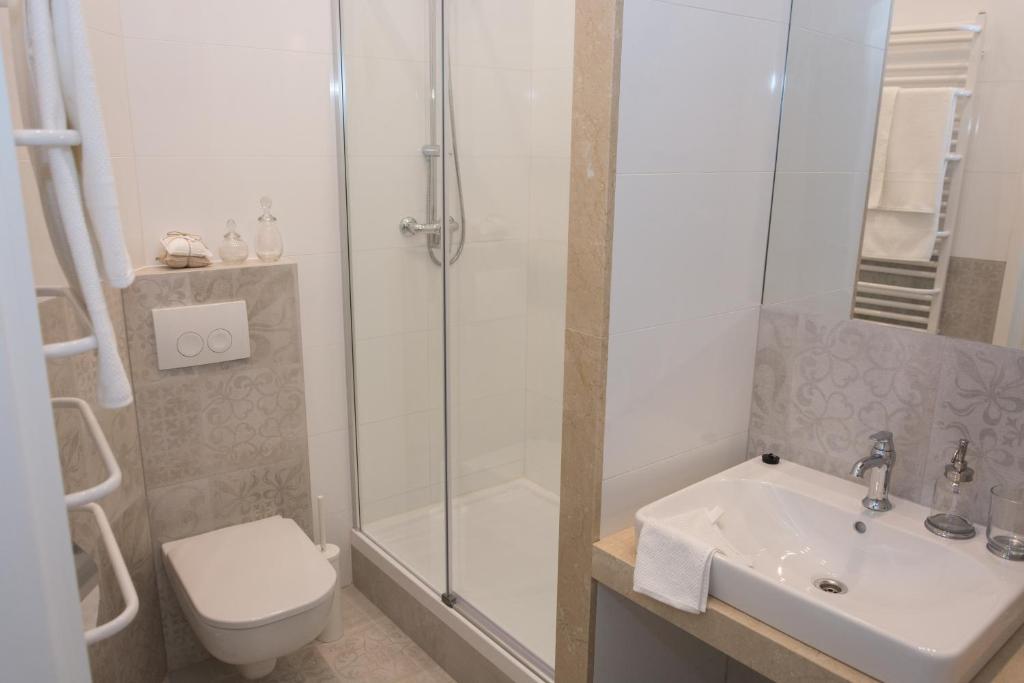 Kúpeľňa v ubytovaní Apartament Lubelski Rynek