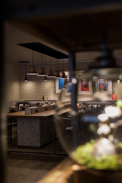 Кухня або міні-кухня у Hotel Resol Nagoya