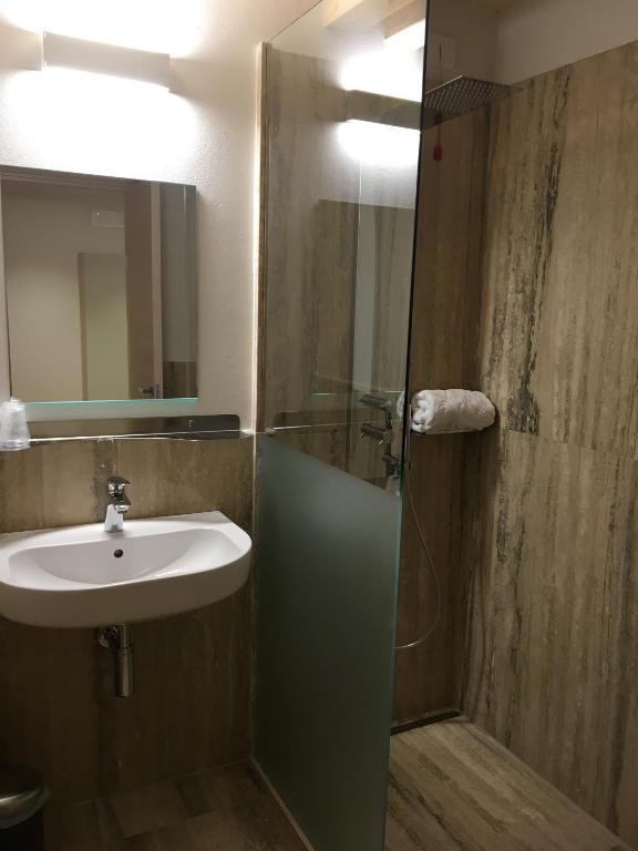 Koupelna v ubytování Residenza Ai Capitelli