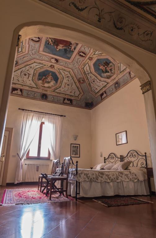Posezení v ubytování B&B L'Agnolo Di Caroti Cinzia