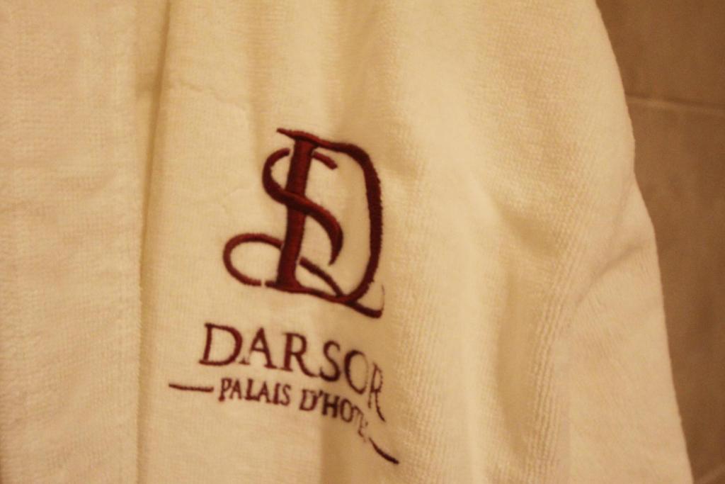 Certifikát, hodnocení, plakát nebo jiný dokument vystavený v ubytování Palais d'hôtes Darsor