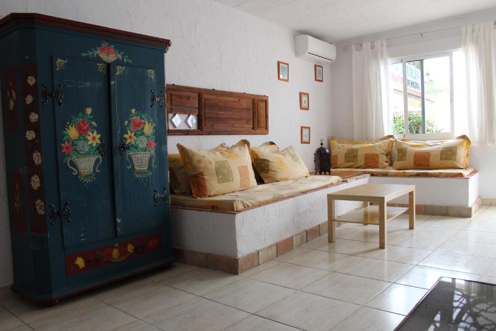 A seating area at Finca Doña Sofia Maria