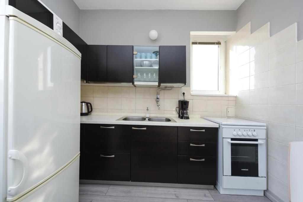 Kuchyňa alebo kuchynka v ubytovaní Apartment Lali