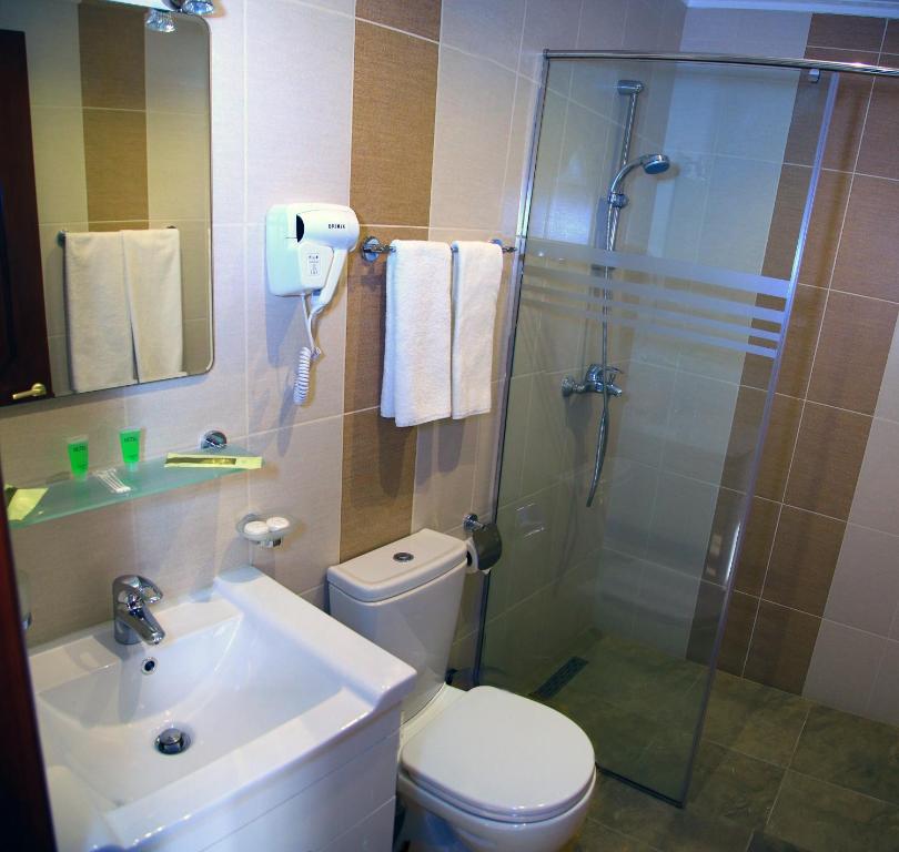 Koupelna v ubytování Park Avenue Hotel Yerevan