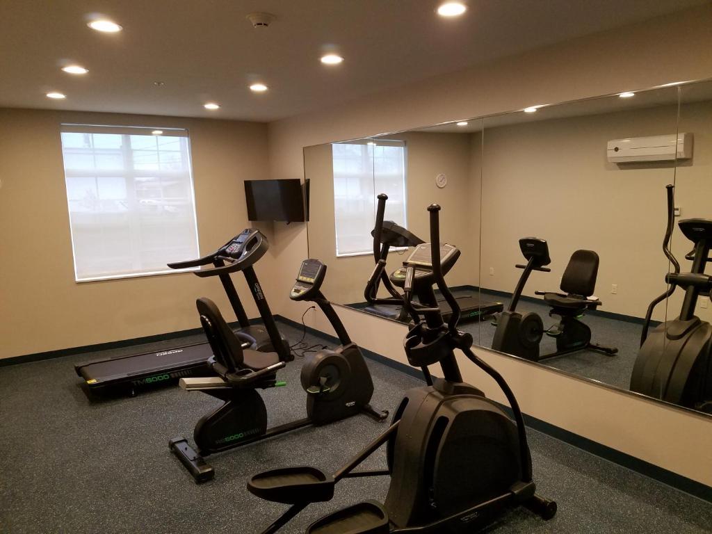 Fitness centrum a/nebo fitness zařízení v ubytování Microtel Inn & Suites by Wyndham Niagara Falls