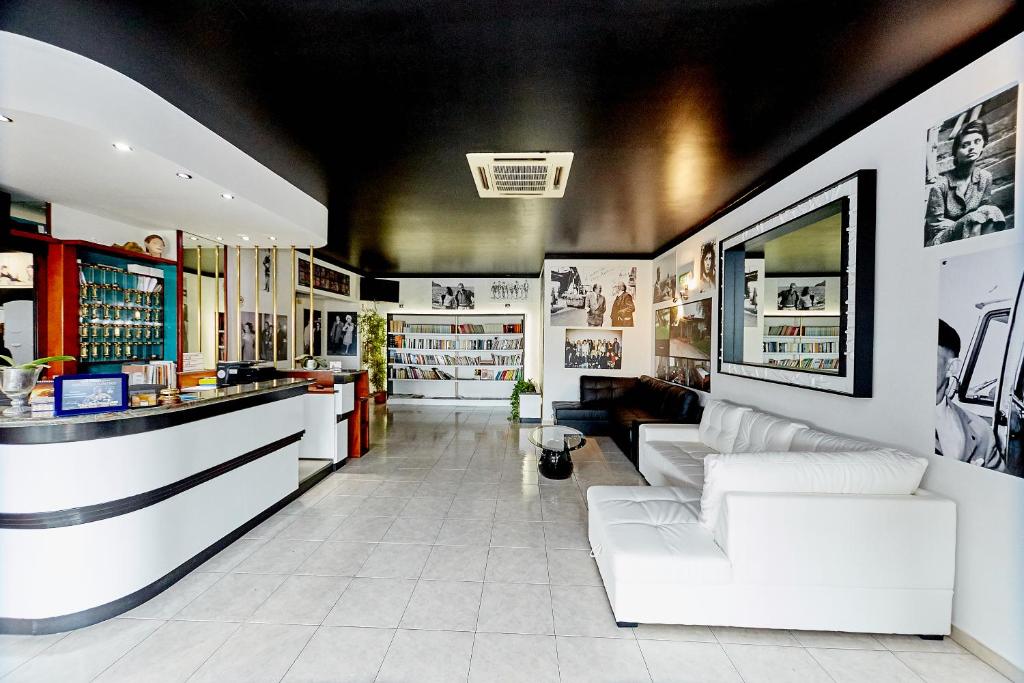 Posezení v ubytování Hotel Ospite Inatteso