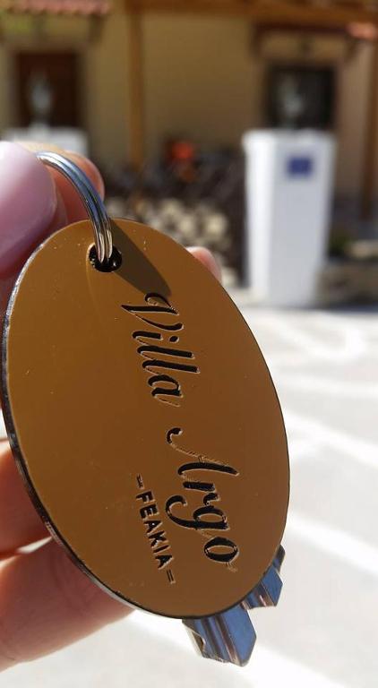 Certifikát, hodnocení, plakát nebo jiný dokument vystavený v ubytování Villa Argo, Feakia