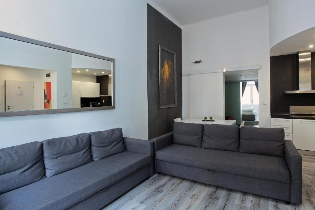Posezení v ubytování Apartment House - The Modern Flat